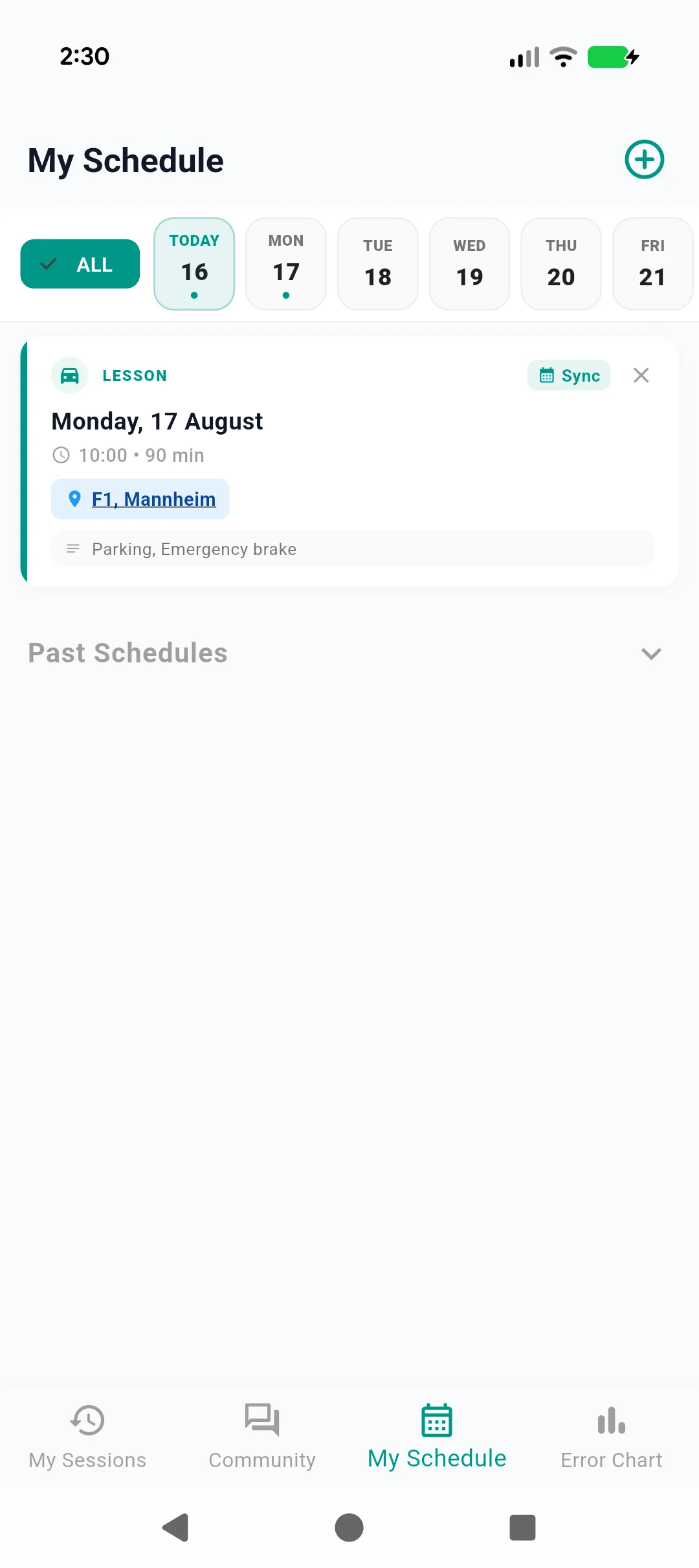 FahrAura Smart Lesson Scheduling & Calendar